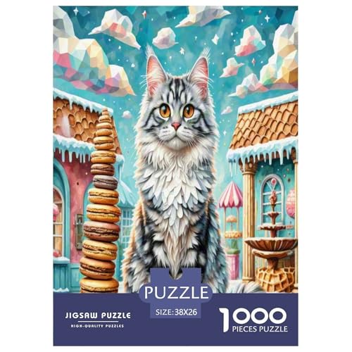 Persische Katze 1000-teiliges Tier Puzzles Herausforderndes Pädagogisch - Home Room Decoration Erwachsene Und Kinder Wertvoll Geschenk Für 38x26cm/1000pcs Persische Katze 1000-teiliges Tier Puzzles Herausforderndes Pädagogisch - Home Room Decoration Erwachsene Und Kinder Wertvoll Geschenk Für 38x26cm/1000pcs von MMDASBVPE