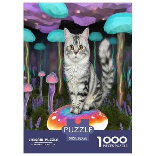 Persische Katze 1000-teiliges Tier Puzzles Premium Quality Familienspiel - Home Room Decoration Erwachsene Und Kinder Buntes Spielzeug 38x26cm/1000pcs Persische Katze 1000-teiliges Tier Puzzles Premium Quality Familienspiel - Home Room Decoration Erwachsene Und Kinder Buntes Spielzeug 38x26cm/1000pcs von MMDASBVPE