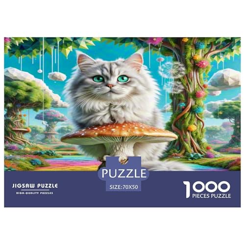 Persische Katze 1000-teiliges Tier Puzzles Premium Quality Familienspiel - Home Room Decoration Für Erwachsene Und Kinder Ab 12 Jahren Geschenk Für Von 12 Jahren 70x50cm/1000pcs Persische Katze 1000-teiliges Tier Puzzles Premium Quality Familienspiel - Home Room Decoration Für Erwachsene Und Kinder Ab 12 Jahren Geschenk Für Von 12 Jahren 70x50cm/1000pcs von MMDASBVPE