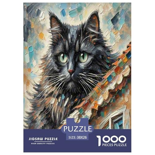 Persische Katze 1000-teiliges Tier Puzzles Premium Quality Pädagogisch - Home Room Decoration Für Erwachsene, Familien Passen Buntes Spielzeug 38x26cm/1000pcs Persische Katze 1000-teiliges Tier Puzzles Premium Quality Pädagogisch - Home Room Decoration Für Erwachsene, Familien Passen Buntes Spielzeug 38x26cm/1000pcs von MMDASBVPE