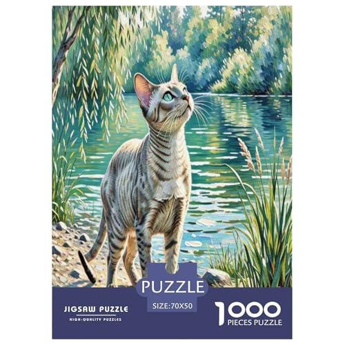 Peter die kahle Katze 1000 Teile Tier Puzzles Premium Quality Pädagogisch - Home Room Decoration Für Erwachsene Und Kinder Ab 12 Jahren Buntes Spielzeug 70x50cm/1000pcs Peter die kahle Katze 1000 Teile Tier Puzzles Premium Quality Pädagogisch - Home Room Decoration Für Erwachsene Und Kinder Ab 12 Jahren Buntes Spielzeug 70x50cm/1000pcs von MMDASBVPE