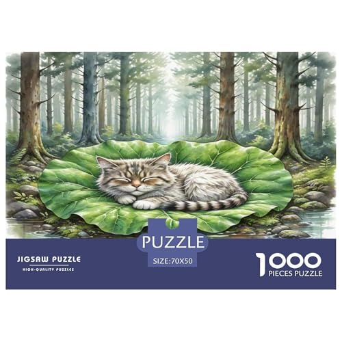 Ragamuffin 1000 Teile Tier Puzzles Premium Quality Familienspiel - Home Room Decoration Erwachsene Und Kinder Buntes Spielzeug 70x50cm/1000pcs von MMDASBVPE