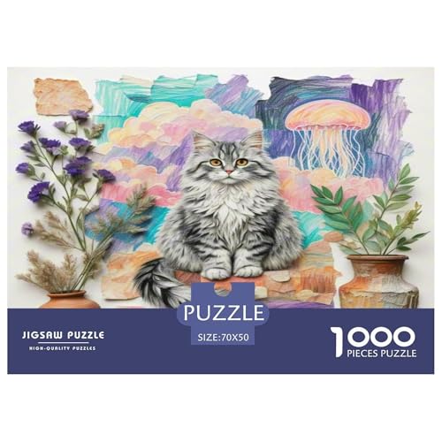 Ragamuffin 1000 Teile Tier Puzzles Premium Quality Familienspiel - Home Room Decoration Für Erwachsene, Familien Passen Wertvoll Geschenk Für Kinder 70x50cm/1000pcs Ragamuffin 1000 Teile Tier Puzzles Premium Quality Familienspiel - Home Room Decoration Für Erwachsene, Familien Passen Wertvoll Geschenk Für Kinder 70x50cm/1000pcs von MMDASBVPE