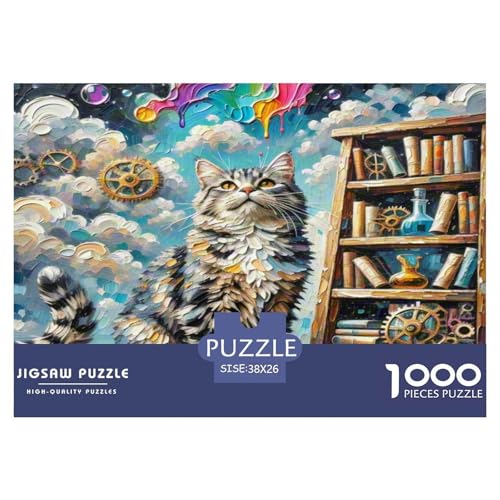 Ragamuffin 1000 Teile Tier Puzzles Premium Quality Familienspiel - Home Room Decoration Für Erwachsene Und Kinder Ab 12 Jahren Buntes Spielzeug 38x26cm/1000pcs von MMDASBVPE