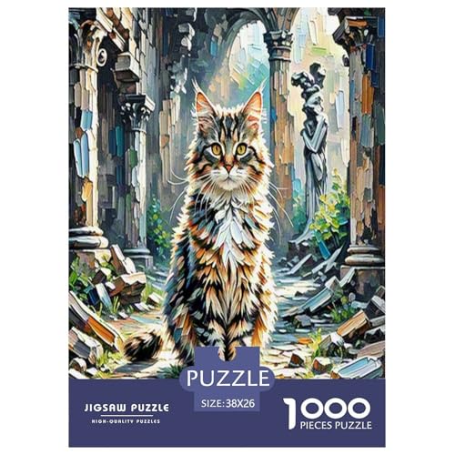 Ragamuffin 1000 Teile Tier Puzzles Premium Quality Familienspiel - Home Room Decoration Für Erwachsene Und Kinder Ab 12 Jahren Buntes Spielzeug 38x26cm/1000pcs von MMDASBVPE