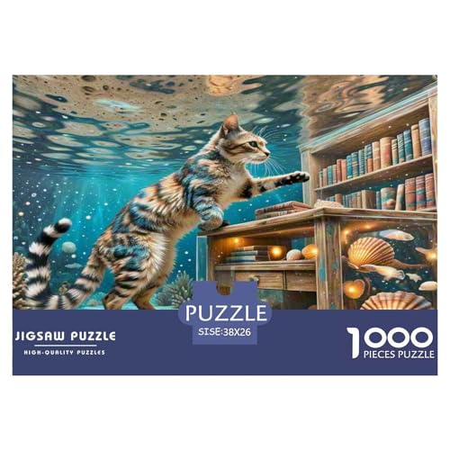 Ragamuffin 1000 Teile Tier Puzzles Premium Quality Pädagogisch - Home Room Decoration Für Erwachsene Und Kinder Ab 12 Jahren Buntes Spielzeug 38x26cm/1000pcs von MMDASBVPE