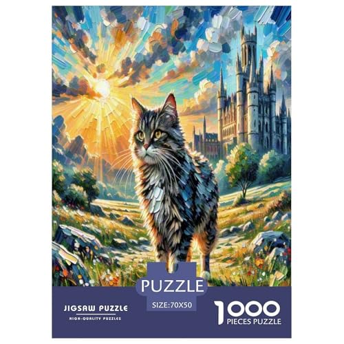 Ragamuffin 1000 Teile Tier Puzzles Premium Quality Pädagogisch - Home Room Decoration Für Erwachsene Und Kinder Ab 12 Jahren Buntes Spielzeug 70x50cm/1000pcs von MMDASBVPE