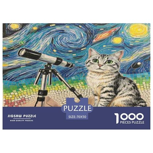 Ragamuffin 1000 Teile Tier Puzzles Premium Quality Pädagogisch - Home Room Decoration Für Erwachsene Und Kinder Ab 12 Jahren Buntes Spielzeug 70x50cm/1000pcs von MMDASBVPE