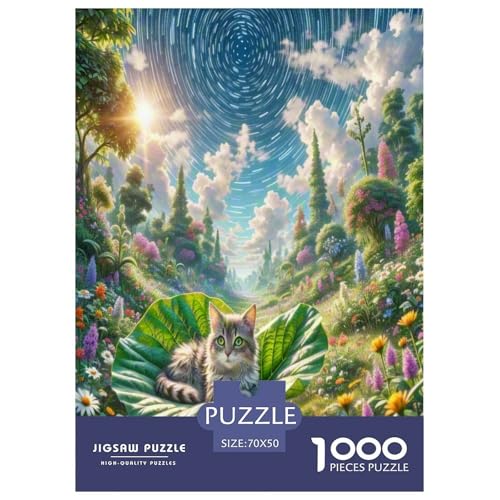 Ragamuffin 1000 Teile Tier Puzzles Premium Quality Pädagogisch - Home Room Decoration Für Erwachsene Und Kinder Ab 12 Jahren Buntes Spielzeug 70x50cm/1000pcs von MMDASBVPE