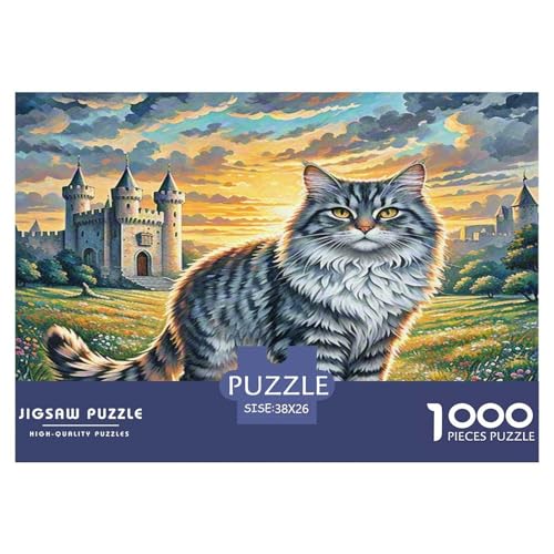 Ragamuffin 1000 Teile Tier Puzzles Premium Quality Pädagogisch - Home Room Decoration Für Erwachsene Und Kinder Ab 12 Jahren Wertvoll Geschenk Für 38x26cm/1000pcs von MMDASBVPE