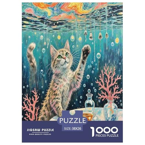 Ragamuffin 1000 Teile Tier Puzzles Premium Quality Pädagogisch - Home Room Decoration Für Erwachsene Und Kinder Ab 12 Jahren Wertvoll Geschenk Für 38x26cm/1000pcs von MMDASBVPE