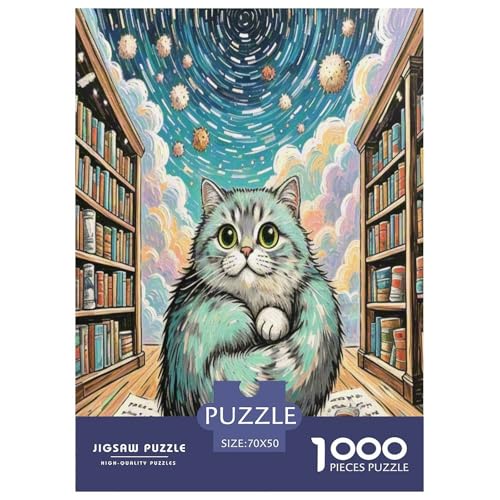 Ragamuffin 1000 Teile Tier Puzzles Premium Quality Pädagogisch - Home Room Decoration Für Erwachsene Und Kinder Ab 12 Jahren Wertvoll Geschenk Für 70x50cm/1000pcs von MMDASBVPE