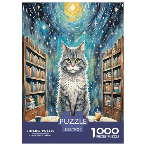 Ragamuffin 1000 Teile Tier Puzzles Premium Quality Pädagogisch - Home Room Decoration Für Erwachsene Und Kinder Ab 12 Jahren Wertvoll Geschenk Für 70x50cm/1000pcs von MMDASBVPE