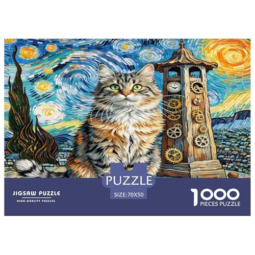 Ragamuffin 1000-teiliges Tier Puzzles Premium Quality Pädagogisch - Home Room Decoration Unterhaltung Für Erwachsene Und Kinder Wertvoll Geschenk Für 70x50cm/1000pcs Ragamuffin 1000-teiliges Tier Puzzles Premium Quality Pädagogisch - Home Room Decoration Unterhaltung Für Erwachsene Und Kinder Wertvoll Geschenk Für 70x50cm/1000pcs von MMDASBVPE