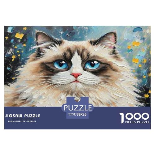 Ragdoll 1000 Teile Tier Puzzles Premium Quality Familienspiel - Home Room Decoration Erwachsene Und Kinder Buntes Spielzeug 38x26cm/1000pcs Ragdoll 1000 Teile Tier Puzzles Premium Quality Familienspiel - Home Room Decoration Erwachsene Und Kinder Buntes Spielzeug 38x26cm/1000pcs von MMDASBVPE