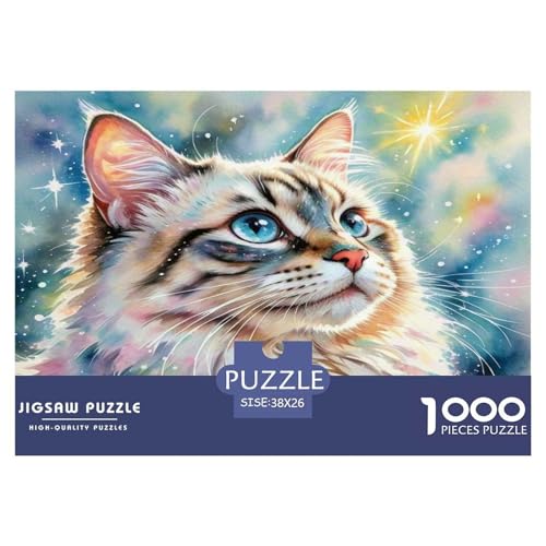Ragdoll 1000 Teile Tier Puzzles Premium Quality Familienspiel - Home Room Decoration Für Erwachsene, Familien Passen Buntes Spielzeug 38x26cm/1000pcs Ragdoll 1000 Teile Tier Puzzles Premium Quality Familienspiel - Home Room Decoration Für Erwachsene, Familien Passen Buntes Spielzeug 38x26cm/1000pcs von MMDASBVPE