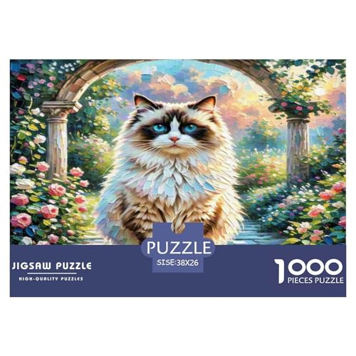 Ragdoll 1000-teiliges Tier Puzzles Premium Quality Familienspiel - Home Room Decoration Unterhaltung Für Erwachsene Und Kinder Buntes Spielzeug 38x26cm/1000pcs Ragdoll 1000-teiliges Tier Puzzles Premium Quality Familienspiel - Home Room Decoration Unterhaltung Für Erwachsene Und Kinder Buntes Spielzeug 38x26cm/1000pcs von MMDASBVPE