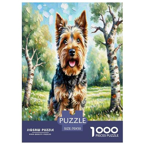 Schottisches Meme 1000 Teile Tier Puzzles Premium Quality Pädagogisch - Home Room Decoration Für Erwachsene, Familien Passen Geschenk Für Kinder Von 12 Jahren 70x50cm/1000pcs von MMDASBVPE