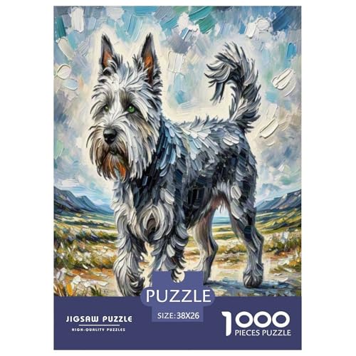 Schottisches Meme 1000 Teile Tier Puzzles Premium Quality Pädagogisch - Home Room Decoration Für Erwachsene Und Kinder Ab 12 Jahren Wertvoll Geschenk Für 38x26cm/1000pcs von MMDASBVPE