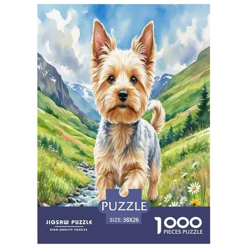 Schottisches Meme 1000-teiliges Tier Puzzles Premium Quality Pädagogisch - Home Room Decoration Unterhaltung Für Erwachsene Und Kinder Buntes Spielzeug 38x26cm/1000pcs von MMDASBVPE