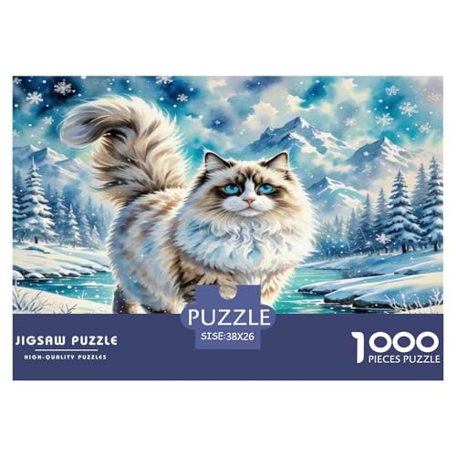 Selkirk REX 1000 Teile Tier Puzzles Premium Quality Familienspiel - Home Room Decoration Für Erwachsene Und Kinder Ab 12 Jahren Buntes Spielzeug 38x26cm/1000pcs von MMDASBVPE