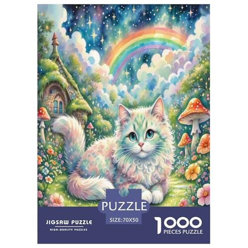 Selkirk REX 1000 Teile Tier Puzzles Premium Quality Familienspiel - Home Room Decoration Für Erwachsene Und Kinder Ab 12 Jahren Buntes Spielzeug 70x50cm/1000pcs von MMDASBVPE