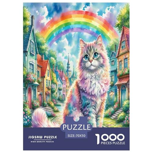 Selkirk REX 1000 Teile Tier Puzzles Premium Quality Familienspiel - Home Room Decoration Für Erwachsene Und Kinder Ab 12 Jahren Buntes Spielzeug 70x50cm/1000pcs von MMDASBVPE