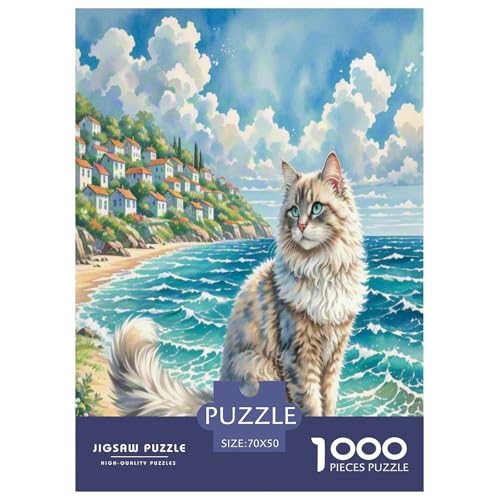 Selkirk REX 1000 Teile Tier Puzzles Premium Quality Pädagogisch - Home Room Decoration Für Erwachsene Und Kinder Ab 12 Jahren Buntes Spielzeug 70x50cm/1000pcs von MMDASBVPE