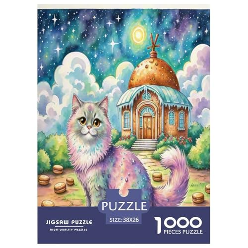 Selkirk REX 1000 Teile Tier Puzzles Premium Quality Pädagogisch - Home Room Decoration Für Erwachsene Und Kinder Ab 12 Jahren Wertvoll Geschenk Für 38x26cm/1000pcs von MMDASBVPE