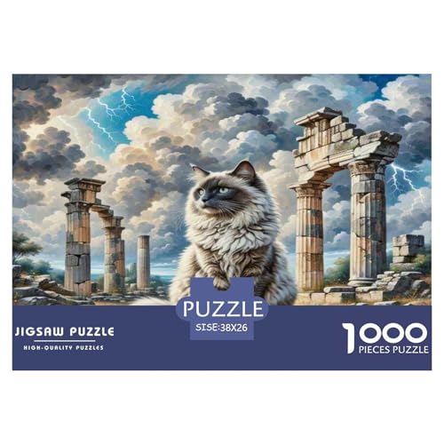Selkirk REX 1000-teiliges Tier Puzzles Premium Quality Familienspiel - Home Room Decoration Für Erwachsene Und Kinder Ab 12 Jahren Buntes Spielzeug 38x26cm/1000pcs von MMDASBVPE
