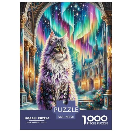 Selkirk REX 1000-teiliges Tier Puzzles Premium Quality Familienspiel - Home Room Decoration Für Erwachsene Und Kinder Ab 12 Jahren Buntes Spielzeug 70x50cm/1000pcs von MMDASBVPE