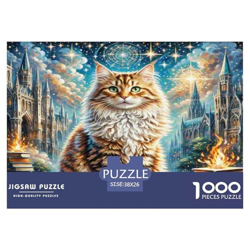 Selkirk REX 1000-teiliges Tier Puzzles Premium Quality Familienspiel - Home Room Decoration Für Erwachsene Und Kinder Ab 12 Jahren Wertvoll Geschenk Für 38x26cm/1000pcs von MMDASBVPE