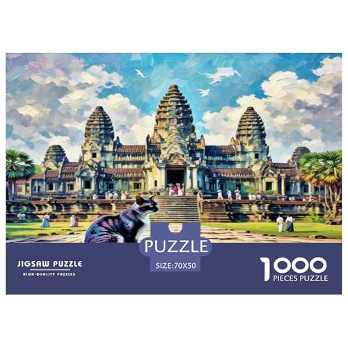 Singapur 1000 Teile Tier Puzzles Premium Quality Pädagogisch - Home Room Decoration Für Erwachsene Und Kinder Ab 12 Jahren Geschenk Für Von 12 Jahren 70x50cm/1000pcs von MMDASBVPE