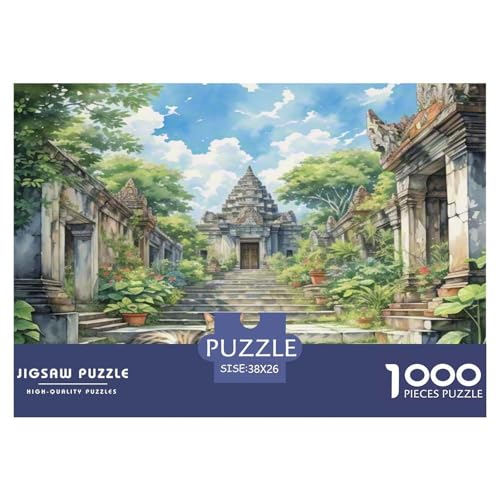 Singapur 1000-teiliges Tier Puzzles Premium Quality Familienspiel - Home Room Decoration Für Erwachsene Und Kinder Ab 12 Jahren Buntes Spielzeug 38x26cm/1000pcs von MMDASBVPE
