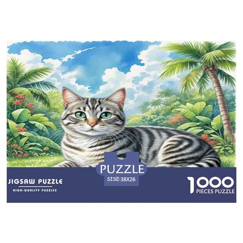 Singapur 1000-teiliges Tier Puzzles Premium Quality Familienspiel - Home Room Decoration Für Erwachsene Und Kinder Ab 12 Jahren Buntes Spielzeug 38x26cm/1000pcs von MMDASBVPE