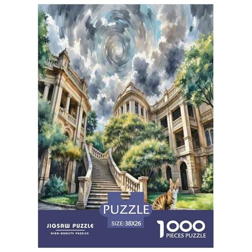 Singapur 1000-teiliges Tier Puzzles Premium Quality Pädagogisch - Home Room Decoration Für Erwachsene Und Kinder Ab 12 Jahren Buntes Spielzeug 38x26cm/1000pcs von MMDASBVPE