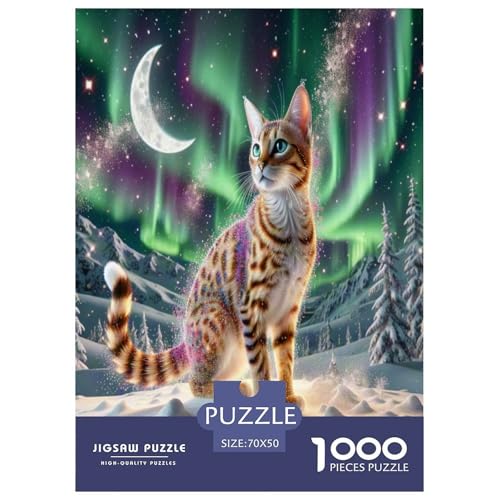 Türkische Angora 1000-teiliges Tier Puzzles Premium Quality Pädagogisch - Home Room Decoration Für Erwachsene Und Kinder Ab 12 Jahren Wertvoll Geschenk Für 70x50cm/1000pcs von MMDASBVPE