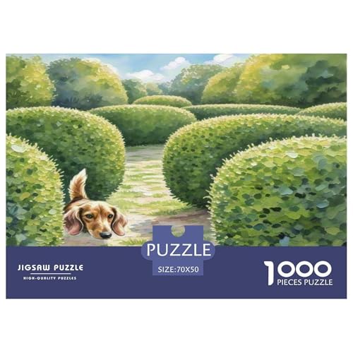 Wurst Hund 1000 Teile Tier Puzzles Premium Quality Familienspiel - Home Room Decoration Erwachsene Und Kinder Buntes Spielzeug 70x50cm/1000pcs Wurst Hund 1000 Teile Tier Puzzles Premium Quality Familienspiel - Home Room Decoration Erwachsene Und Kinder Buntes Spielzeug 70x50cm/1000pcs von MMDASBVPE