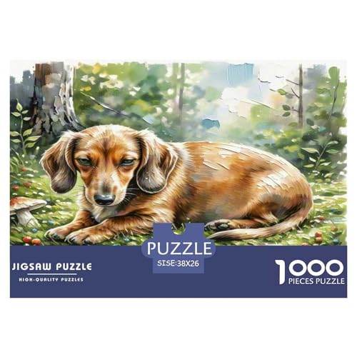 Wurst Hund 1000 Teile Tier Puzzles Premium Quality Familienspiel - Home Room Decoration Erwachsene Und Kinder Geschenk Für Von 12 Jahren 38x26cm/1000pcs Wurst Hund 1000 Teile Tier Puzzles Premium Quality Familienspiel - Home Room Decoration Erwachsene Und Kinder Geschenk Für Von 12 Jahren 38x26cm/1000pcs von MMDASBVPE
