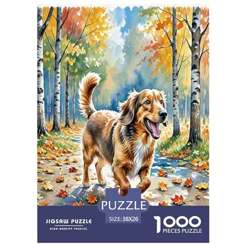 Wurst Hund 1000 Teile Tier Puzzles Premium Quality Familienspiel - Home Room Decoration Für Erwachsene Und Kinder Ab 12 Jahren Buntes Spielzeug 38x26cm/1000pcs Wurst Hund 1000 Teile Tier Puzzles Premium Quality Familienspiel - Home Room Decoration Für Erwachsene Und Kinder Ab 12 Jahren Buntes Spielzeug 38x26cm/1000pcs von MMDASBVPE