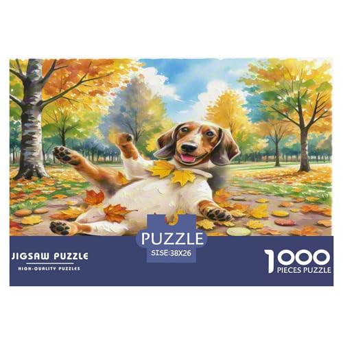 Wurst Hund 1000 Teile Tier Puzzles Premium Quality Familienspiel - Home Room Decoration Für Erwachsene Und Kinder Ab 12 Jahren Buntes Spielzeug 38x26cm/1000pcs Wurst Hund 1000 Teile Tier Puzzles Premium Quality Familienspiel - Home Room Decoration Für Erwachsene Und Kinder Ab 12 Jahren Buntes Spielzeug 38x26cm/1000pcs von MMDASBVPE