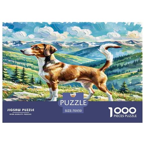 Wurst Hund 1000 Teile Tier Puzzles Premium Quality Familienspiel - Home Room Decoration Für Erwachsene Und Kinder Ab 12 Jahren Buntes Spielzeug 70x50cm/1000pcs von MMDASBVPE