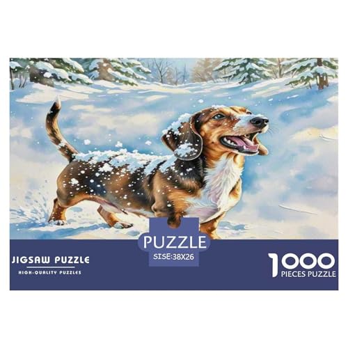 Wurst Hund 1000 Teile Tier Puzzles Premium Quality Familienspiel - Home Room Decoration Für Erwachsene Und Kinder Ab 12 Jahren Wertvoll Geschenk Für 38x26cm/1000pcs Wurst Hund 1000 Teile Tier Puzzles Premium Quality Familienspiel - Home Room Decoration Für Erwachsene Und Kinder Ab 12 Jahren Wertvoll Geschenk Für 38x26cm/1000pcs von MMDASBVPE