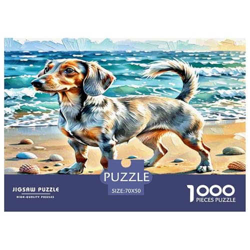 Wurst Hund 1000 Teile Tier Puzzles Premium Quality Pädagogisch - Home Room Decoration Erwachsene Und Kinder Geschenk Für Von 12 Jahren 70x50cm/1000pcs Wurst Hund 1000 Teile Tier Puzzles Premium Quality Pädagogisch - Home Room Decoration Erwachsene Und Kinder Geschenk Für Von 12 Jahren 70x50cm/1000pcs von MMDASBVPE