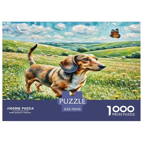 Wurst Hund 1000 Teile Tier Puzzles Premium Quality Pädagogisch - Home Room Decoration Erwachsene Und Kinder Geschenk Für Von 12 Jahren 70x50cm/1000pcs Wurst Hund 1000 Teile Tier Puzzles Premium Quality Pädagogisch - Home Room Decoration Erwachsene Und Kinder Geschenk Für Von 12 Jahren 70x50cm/1000pcs von MMDASBVPE
