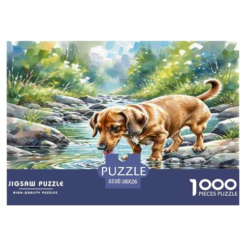 Wurst Hund 1000 Teile Tier Puzzles Premium Quality Pädagogisch - Home Room Decoration Für Erwachsene, Familien Passen Geschenk Für Kinder Von 12 Jahren 38x26cm/1000pcs Wurst Hund 1000 Teile Tier Puzzles Premium Quality Pädagogisch - Home Room Decoration Für Erwachsene, Familien Passen Geschenk Für Kinder Von 12 Jahren 38x26cm/1000pcs von MMDASBVPE