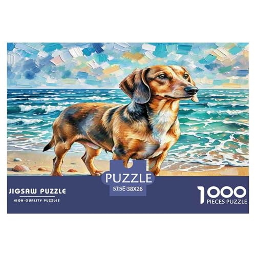 Wurst Hund 1000 Teile Tier Puzzles Premium Quality Pädagogisch - Home Room Decoration Für Erwachsene, Familien Passen Wertvoll Geschenk Für Kinder 38x26cm/1000pcs Wurst Hund 1000 Teile Tier Puzzles Premium Quality Pädagogisch - Home Room Decoration Für Erwachsene, Familien Passen Wertvoll Geschenk Für Kinder 38x26cm/1000pcs von MMDASBVPE