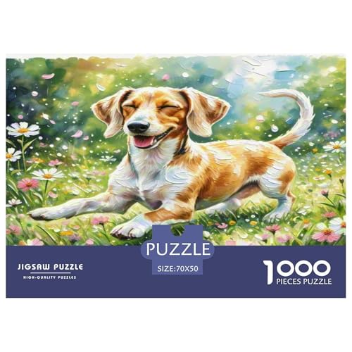 Wurst Hund 1000 Teile Tier Puzzles Premium Quality Pädagogisch - Home Room Decoration Für Erwachsene Und Kinder Ab 12 Jahren Buntes Spielzeug 70x50cm/1000pcs Wurst Hund 1000 Teile Tier Puzzles Premium Quality Pädagogisch - Home Room Decoration Für Erwachsene Und Kinder Ab 12 Jahren Buntes Spielzeug 70x50cm/1000pcs von MMDASBVPE