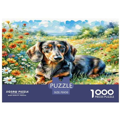 Wurst Hund 1000 Teile Tier Puzzles Premium Quality Pädagogisch - Home Room Decoration Für Erwachsene Und Kinder Ab 12 Jahren Wertvoll Geschenk Für 70x50cm/1000pcs Wurst Hund 1000 Teile Tier Puzzles Premium Quality Pädagogisch - Home Room Decoration Für Erwachsene Und Kinder Ab 12 Jahren Wertvoll Geschenk Für 70x50cm/1000pcs von MMDASBVPE
