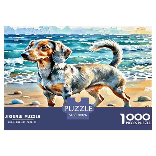 Wurst Hund 1000 Teile Tier Puzzles Premium Quality Pädagogisch - Home Room Decoration Unterhaltung Für Erwachsene Und Kinder Geschenk Für Von 12 Jahren 38x26cm/1000pcs Wurst Hund 1000 Teile Tier Puzzles Premium Quality Pädagogisch - Home Room Decoration Unterhaltung Für Erwachsene Und Kinder Geschenk Für Von 12 Jahren 38x26cm/1000pcs von MMDASBVPE